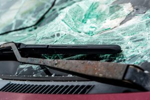 Nail Salon Damaged in Car Accident on Bullard Avenue near Fresno Street [Fresno, CA]
