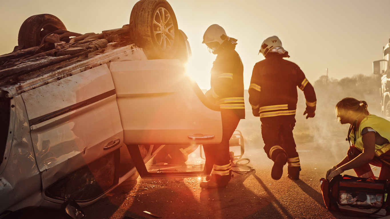 Vernan Gragg and Jane Gragg Injured in Rollover Accident on Highway 120 [Groveland, CA]