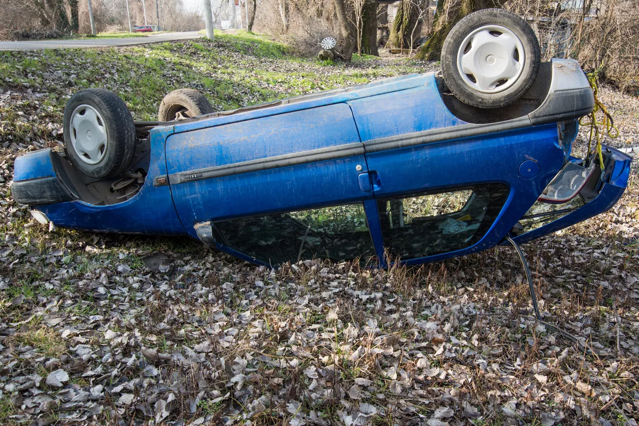 One Injured in Rollover Accident on Herodian Drive at Sunrise Boulevard [Rancho Cordova, CA]