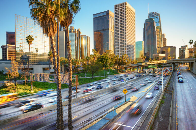 commercial truck crashes in los angeles, CA