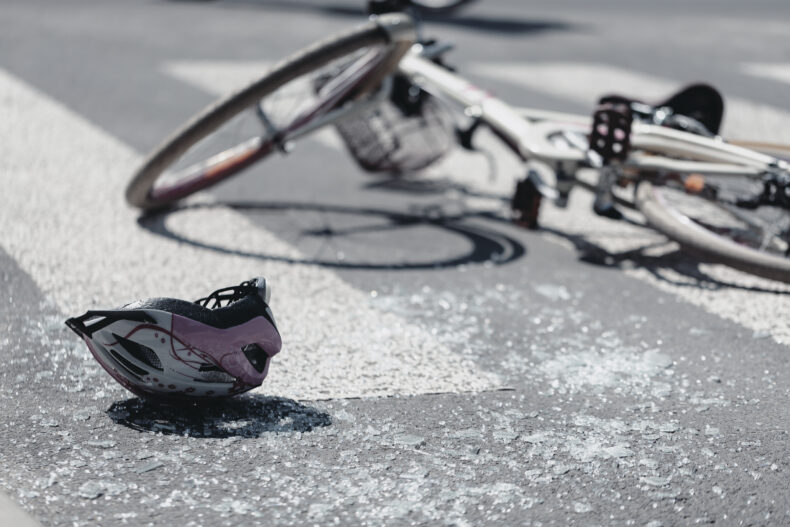 Recover compensation in a bicycle accident