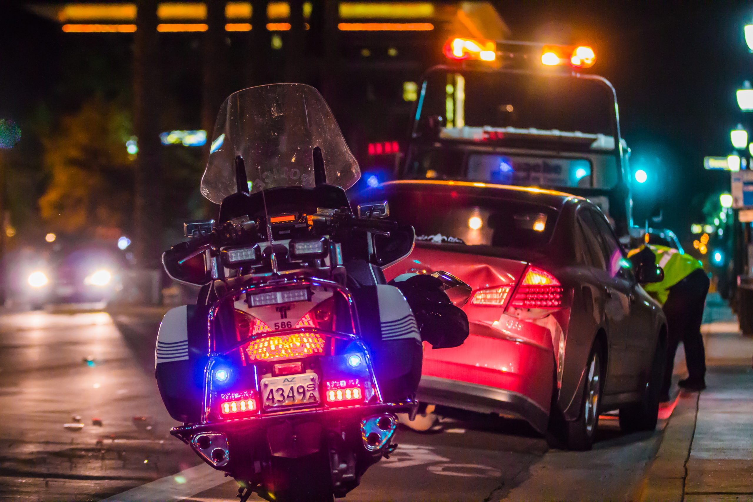 Motorcyclist Killed in Fiery Accident on 55 Freeway near Edinger Avenue [Tustin, CA]