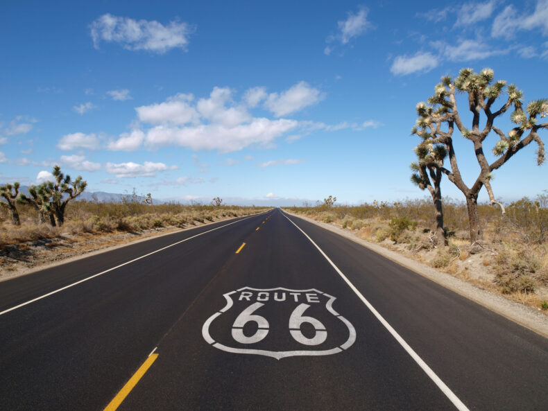 Route 66 in Victorville, CA