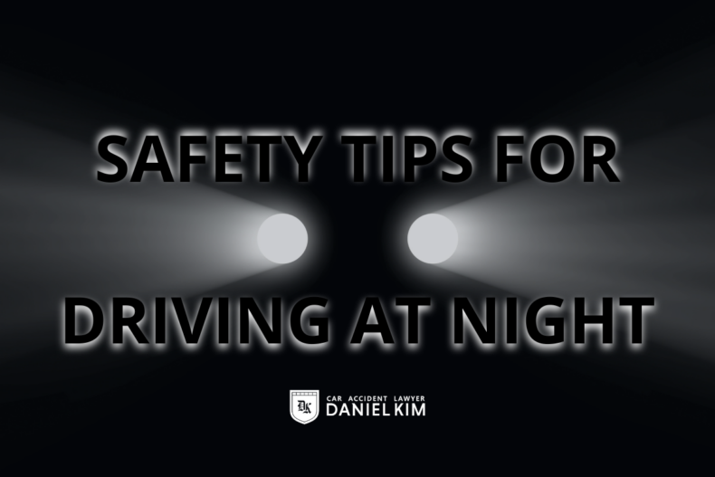 Driving at night safety tips