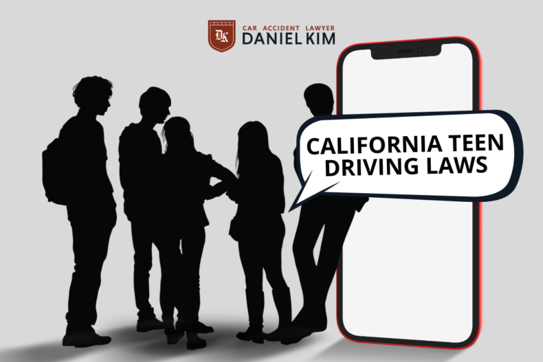 California teen driving laws driving test