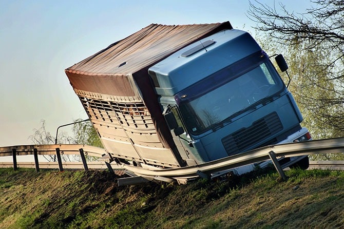 causes for truck accidents in Yorba Linda.