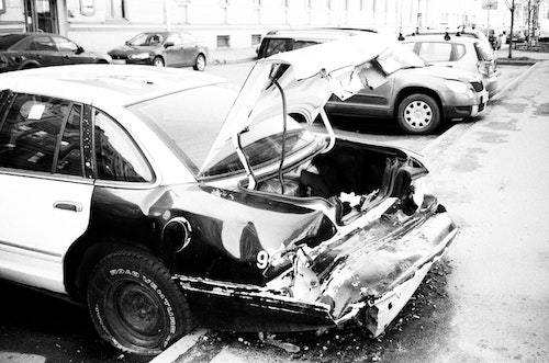car totaled from car accident