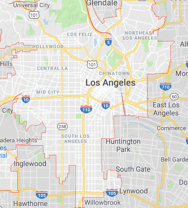 dangerous roads in LA