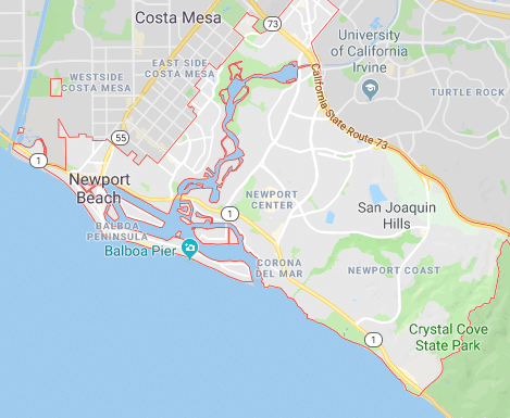 newport beach truck accident stats